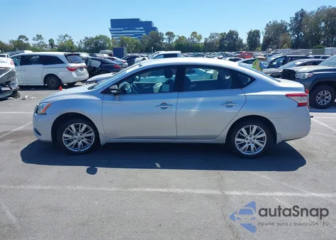 2015 Nissan Sentra Sl из США, поврежденный, VIN 3N1AB7AP8FY314418